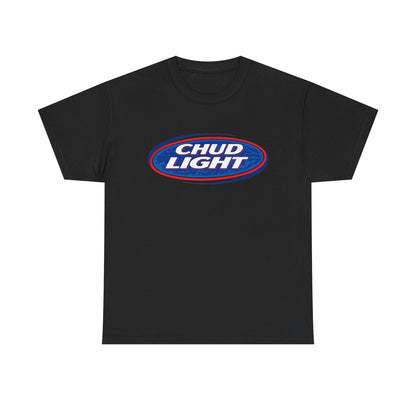 Chud Light Tee funny graphic tee, black colorway