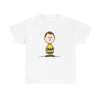 We Are Charlie Brown Tee funny graphic tee, white