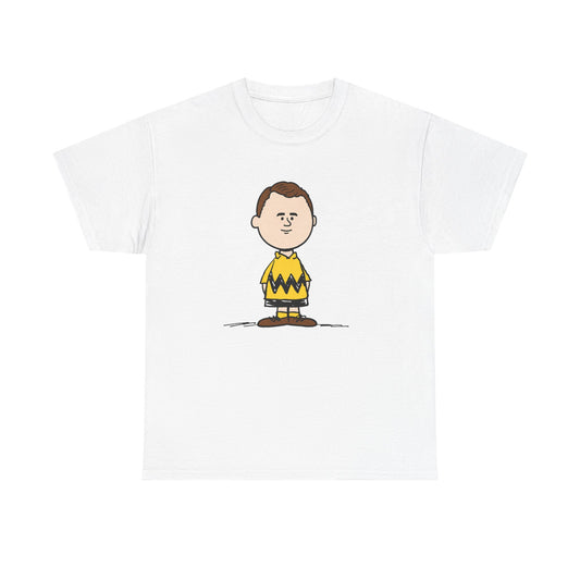 We Are Charlie Brown Tee funny graphic tee, white