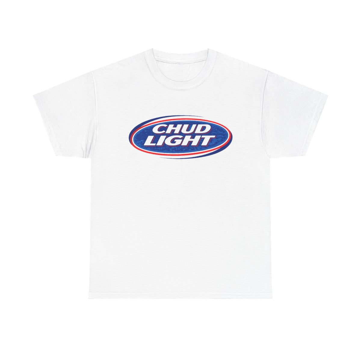 Chud Light Tee funny graphic tee, white